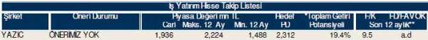 81 hisselik dev analiz