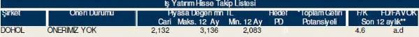 81 hisselik dev analiz