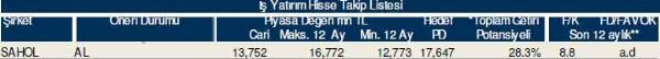 81 hisselik dev analiz