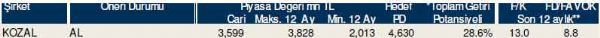 Dev hisse analizi