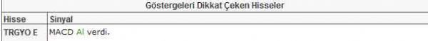 Bu hisselere dikkat!
