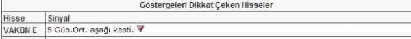 Bu hisselere dikkat!