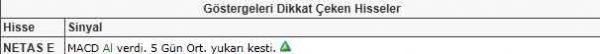 Bu hisselere dikkat!