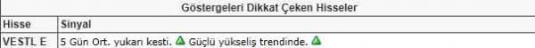 Bu hisselere dikkat!