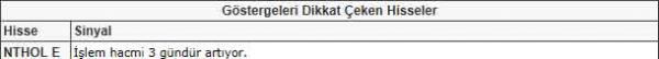 Bu hisselere dikkat!