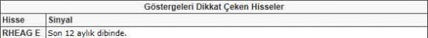 Bu hisselere dikkat!
