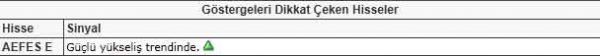 Bu hisselere dikkat!