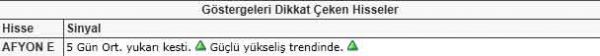 Bu hisselere dikkat!