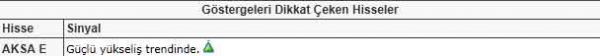 Bu hisselere dikkat!