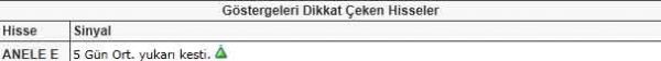 Bu hisselere dikkat!