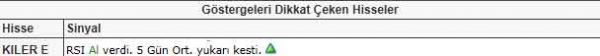 Bu hisselere dikkat!