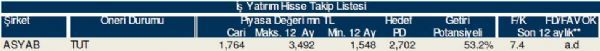 78 hisselik dev analiz