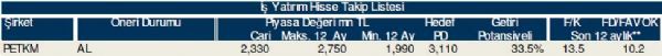 78 hisselik dev analiz