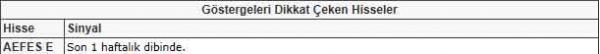 Bu hisselere dikkat!