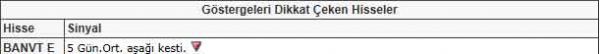 Bu hisselere dikkat!
