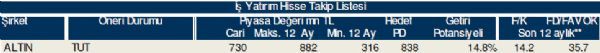 79 hisselik dev analiz