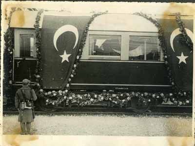 Atatürk'ün cenaze töreninden fotoğraflar