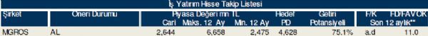 79 hisselik dev analiz