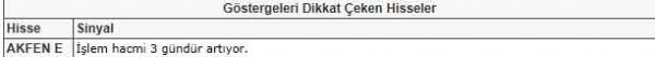 Bu hisselere dikkat!