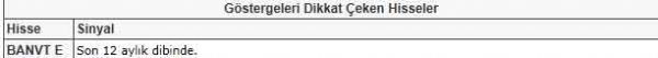 Bu hisselere dikkat!