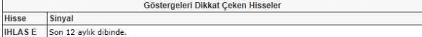 Bu hisselere dikkat!