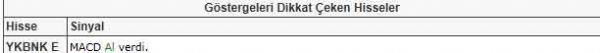 Bu hisselere dikkat!