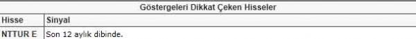 Dikkat çeken hisseler