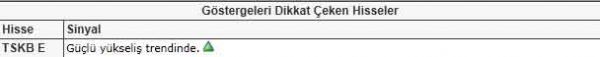 Dikkat çeken hisseler