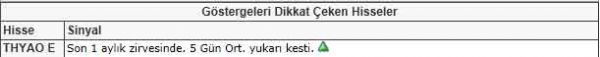 Dikkat çeken hisseler