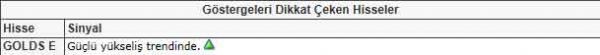 Dikkat çeken hisseler