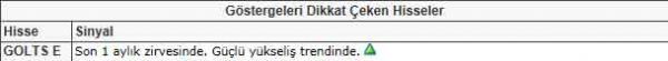 Dikkat çeken hisseler
