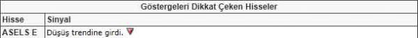 Dikkat çeken hisseler