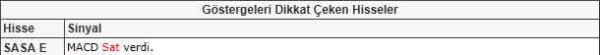 Dikkat çeken hisseler
