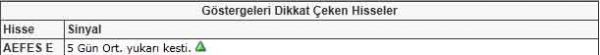 Bu hisselere dikkat!