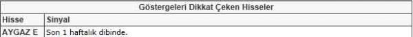 Bu hisselere dikkat!