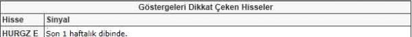 Bu hisselere dikkat!