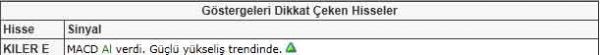 Bu hisselere dikkat!
