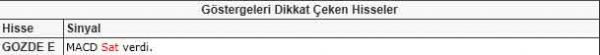 Bu hisselere dikkat!