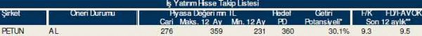 83 hisselik dev analiz