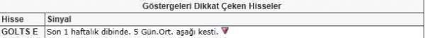 Dikkat çeken hisseler