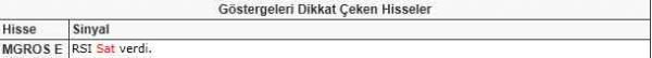 Dikkat çeken hisseler