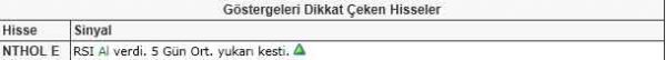 Dikkat çeken hisseler
