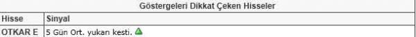 Dikkat çeken hisseler