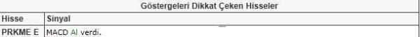 Dikkat çeken hisseler