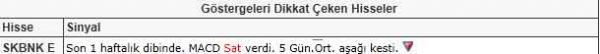 Dikkat çeken hisseler
