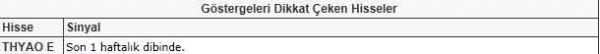 Dikkat çeken hisseler