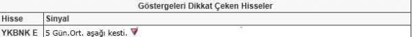 Dikkat çeken hisseler
