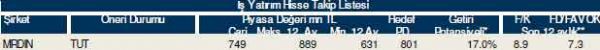 82 hisselik dev analiz