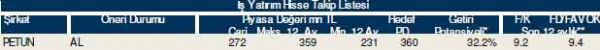 82 hisselik dev analiz