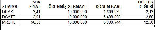 Bedelsiz potansiyeli olan hisseler!